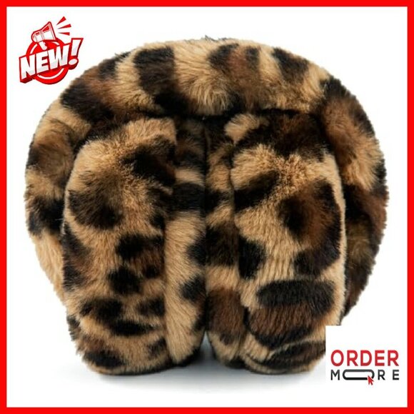 Faux Fur Foldable Earmuffs Winter Ear Warmers Women Girls Outdoor main image 5
